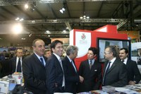 Il Presidente dell'Enit Matteo Marzotto visita lo stand della Provincia