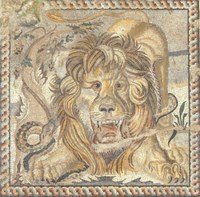 Mosaico del leone