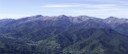 Veduta aerea dei Monti della Laga